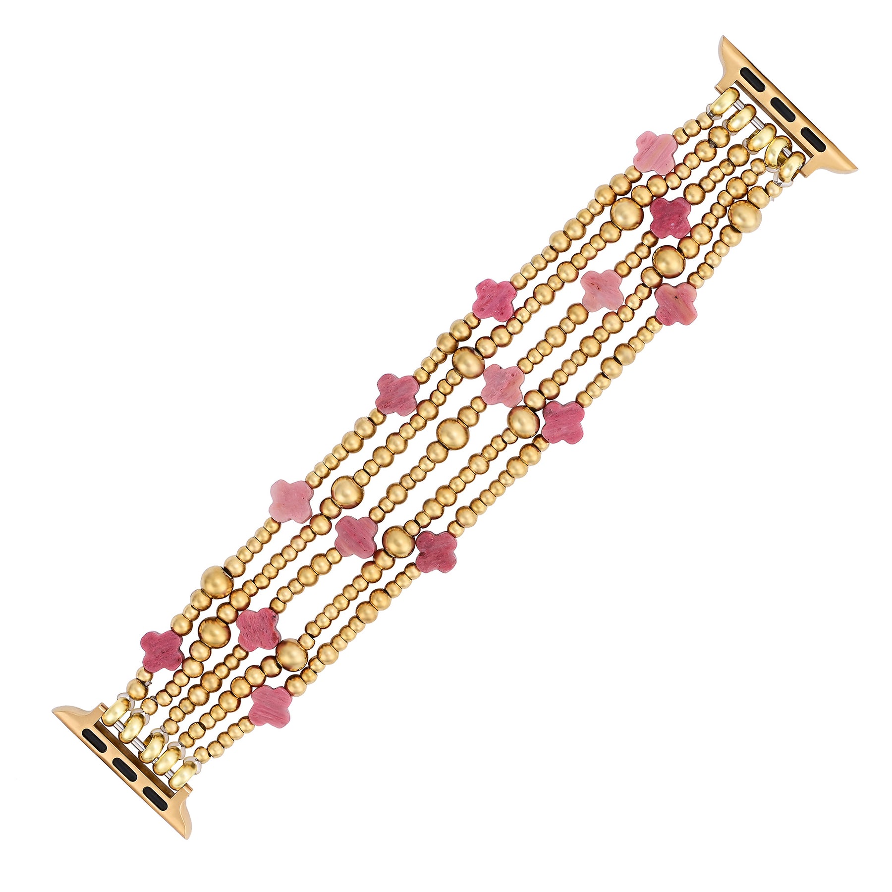 Ruby Aura Cross Stretch Apple Watch Armband