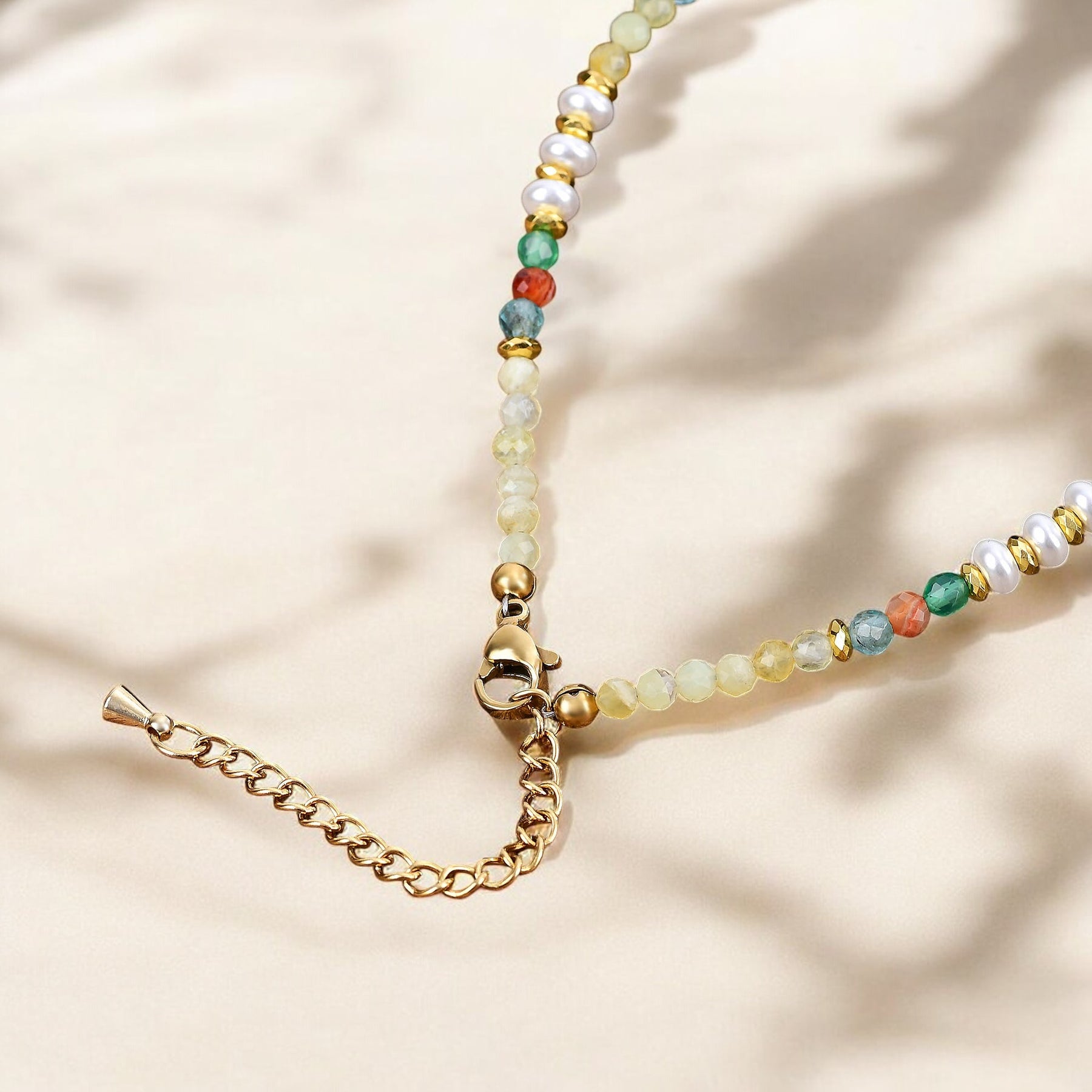 Gouden Zonsondergang Zeester Enkelband