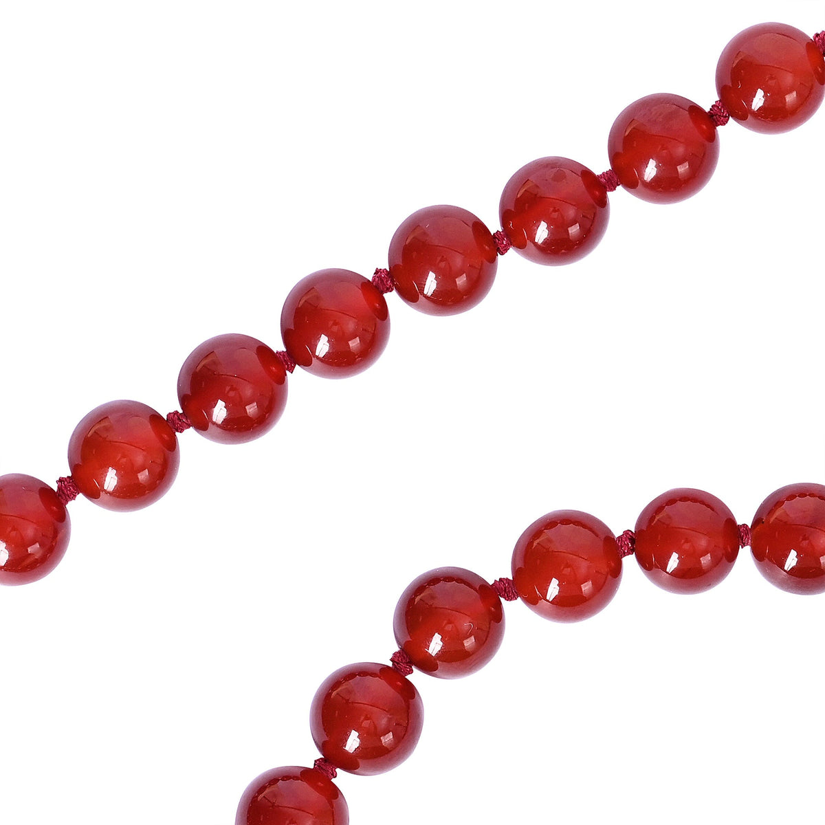 Rode Agaat Choker Ketting