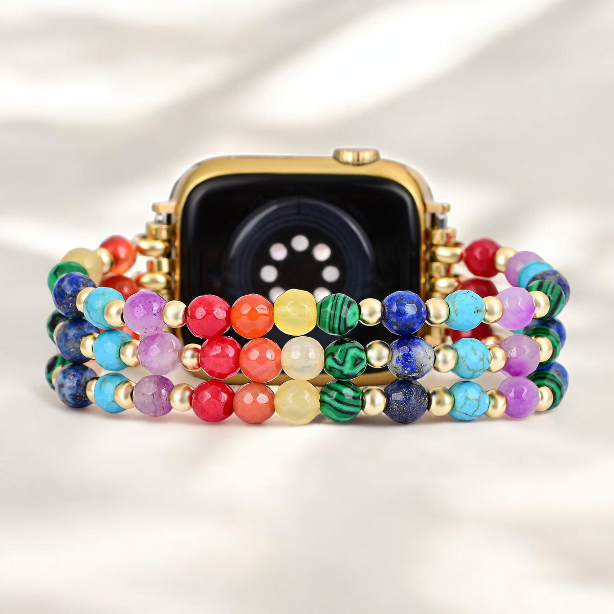 Mystic Pop Stone Stretch Apple Watch Armband