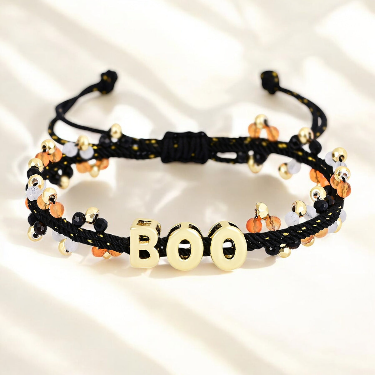 Spooky Boo Halloween Armband
