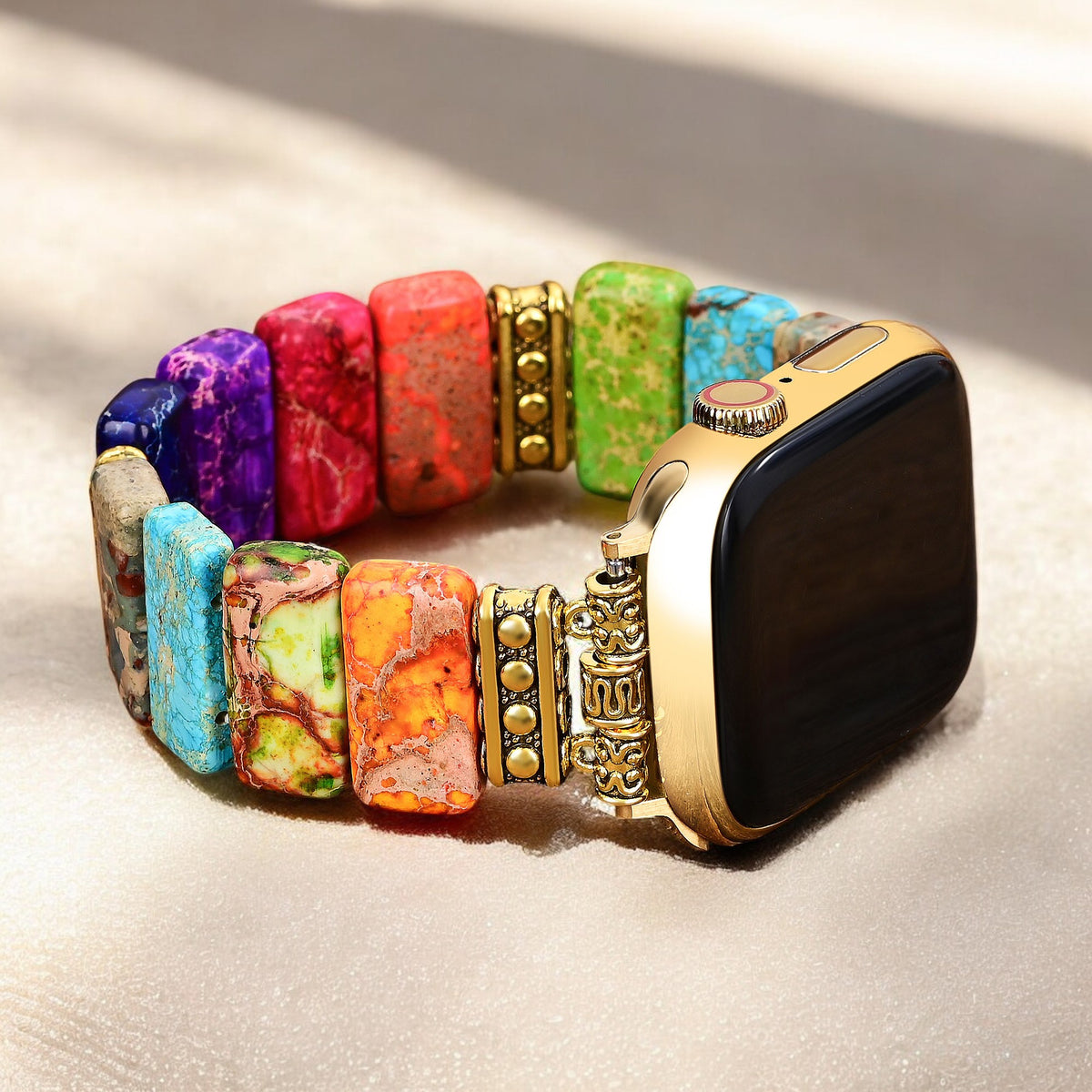 Chique Chakra Stretch Apple Watch-band