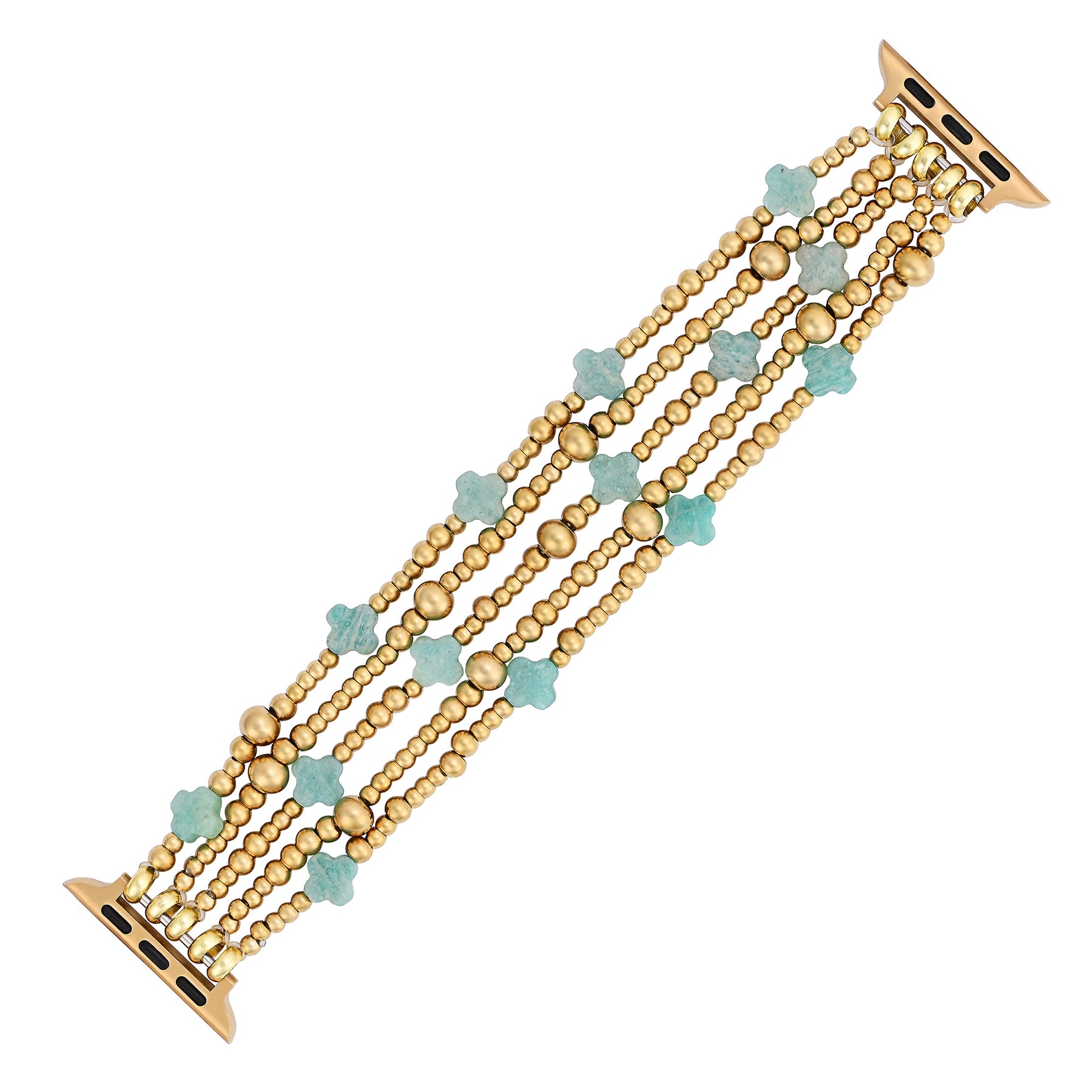Serene Blue Cross Stretch Apple Watch Band