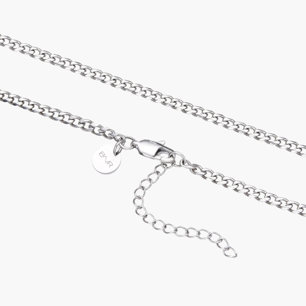 Chaîne cubaine (Argent) 4mm