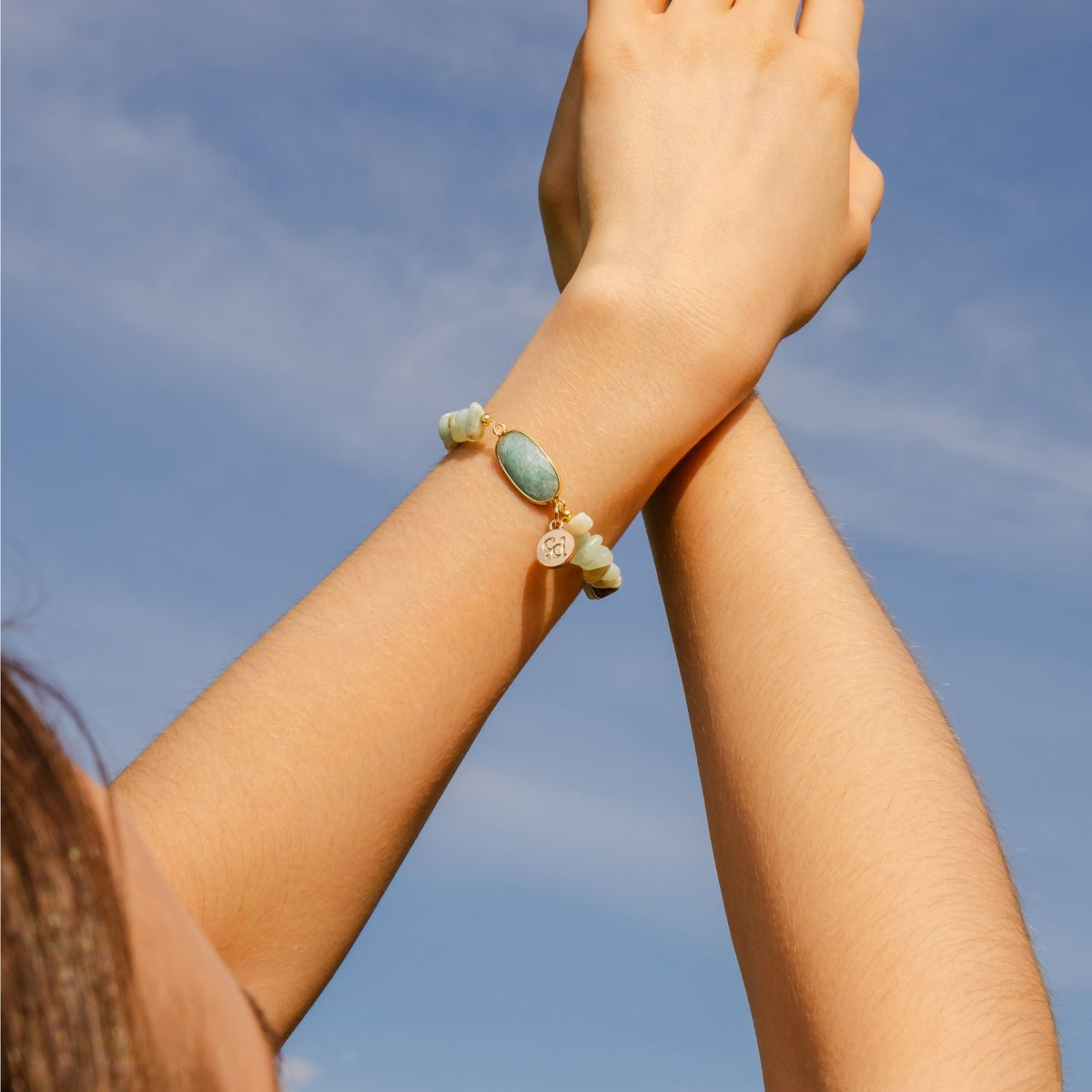 Bracelet en Amazonite Seabreeze