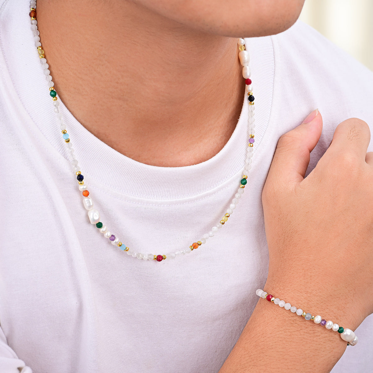 Halskette für Männer mit lebendiger Seele