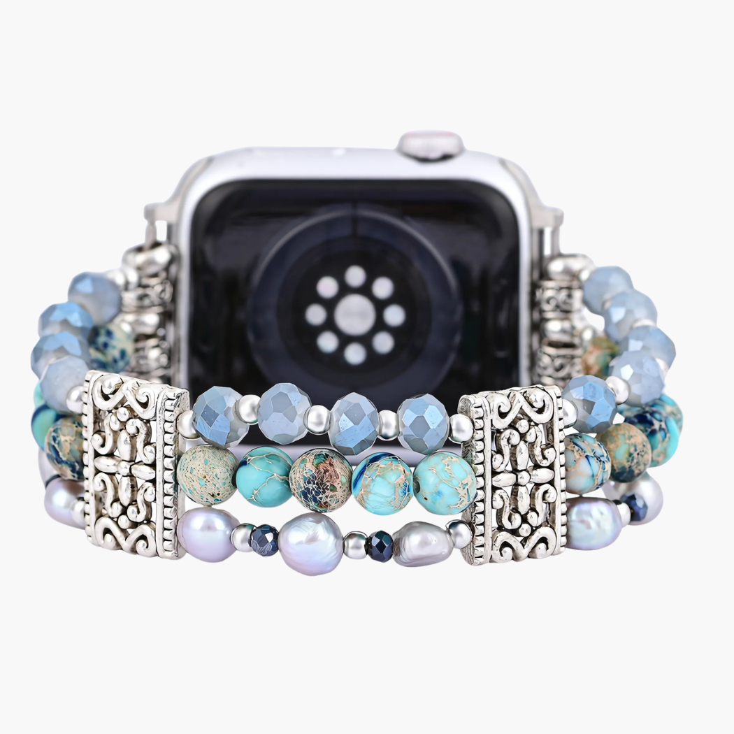 Artisanales Jasper Nomadic Stretch Apple Watch Armband