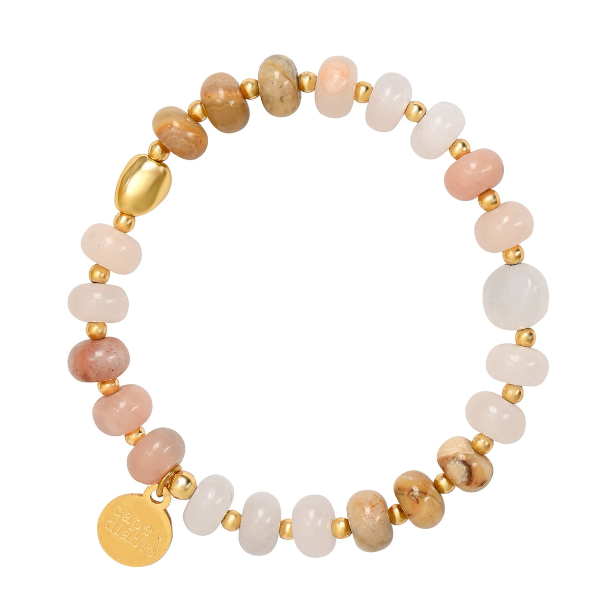 Blush Aventurine Bloom Armband