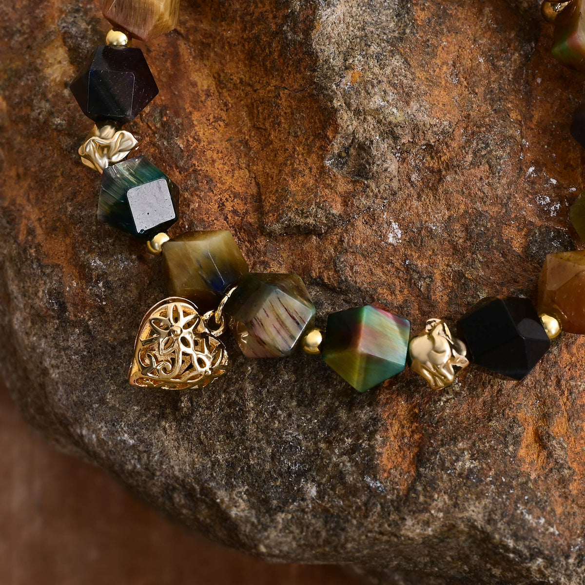 Maansteen Liefde Charm Armband