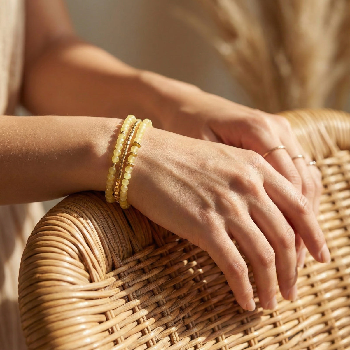 Sunbeam Glow Multi-Style Armband/Halskette