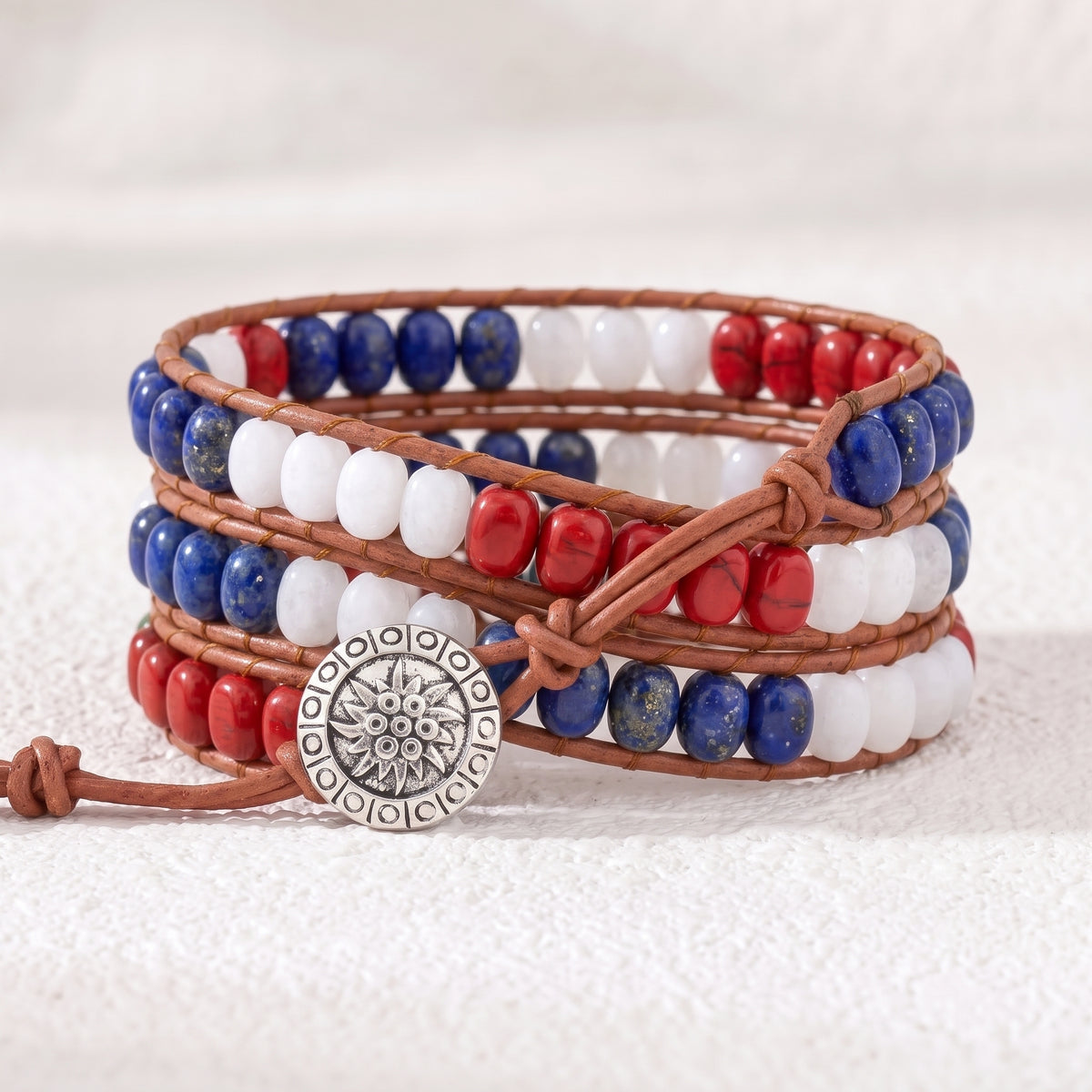 Bracelet perlé France Riviera