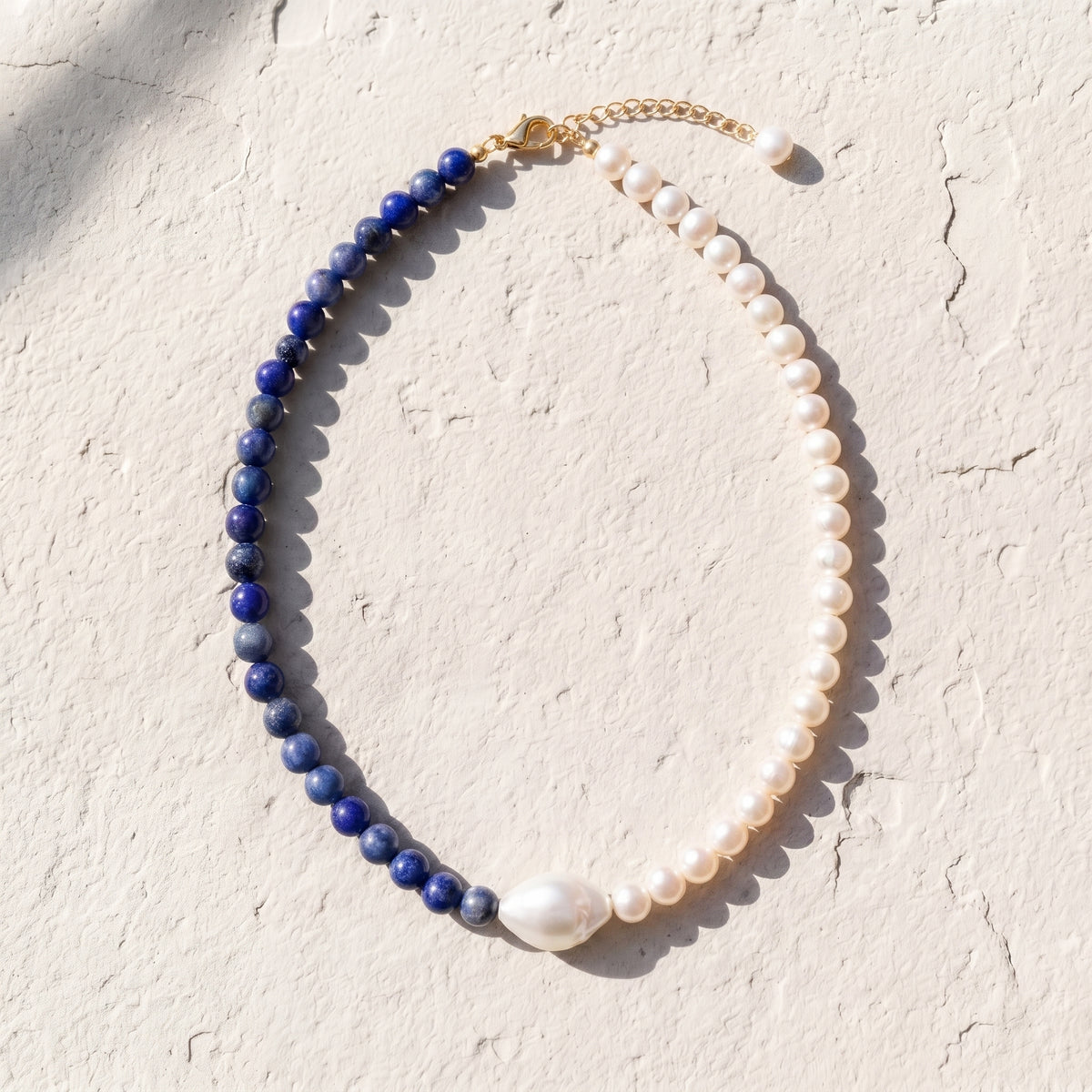 Griekenland Egeïsche Parel Ketting met Kralen