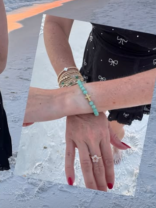 De armband “Bedankt dat je een Vessel bent” van The Vessel Foundation