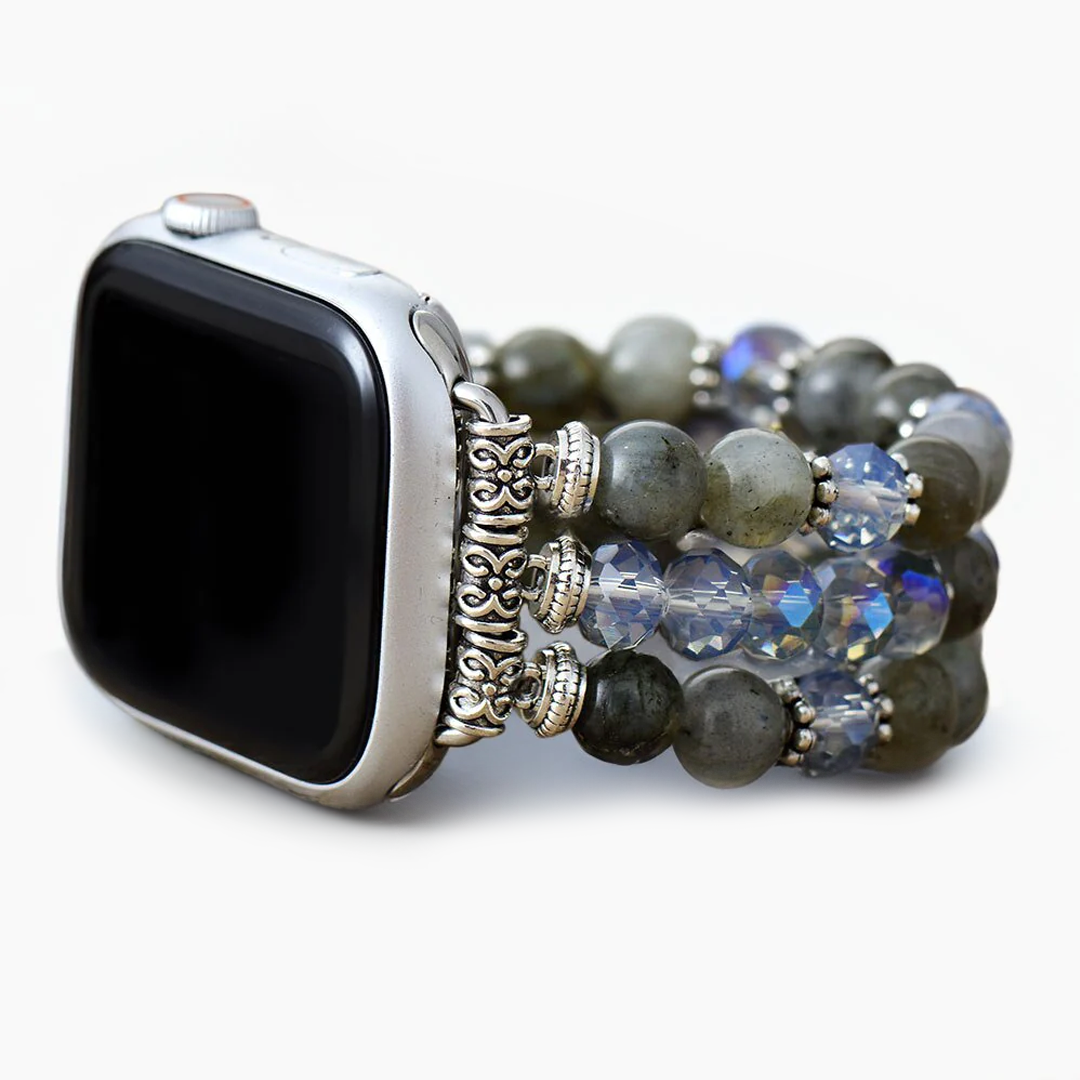 Agate Crystal Stretch Apple Watch Armband