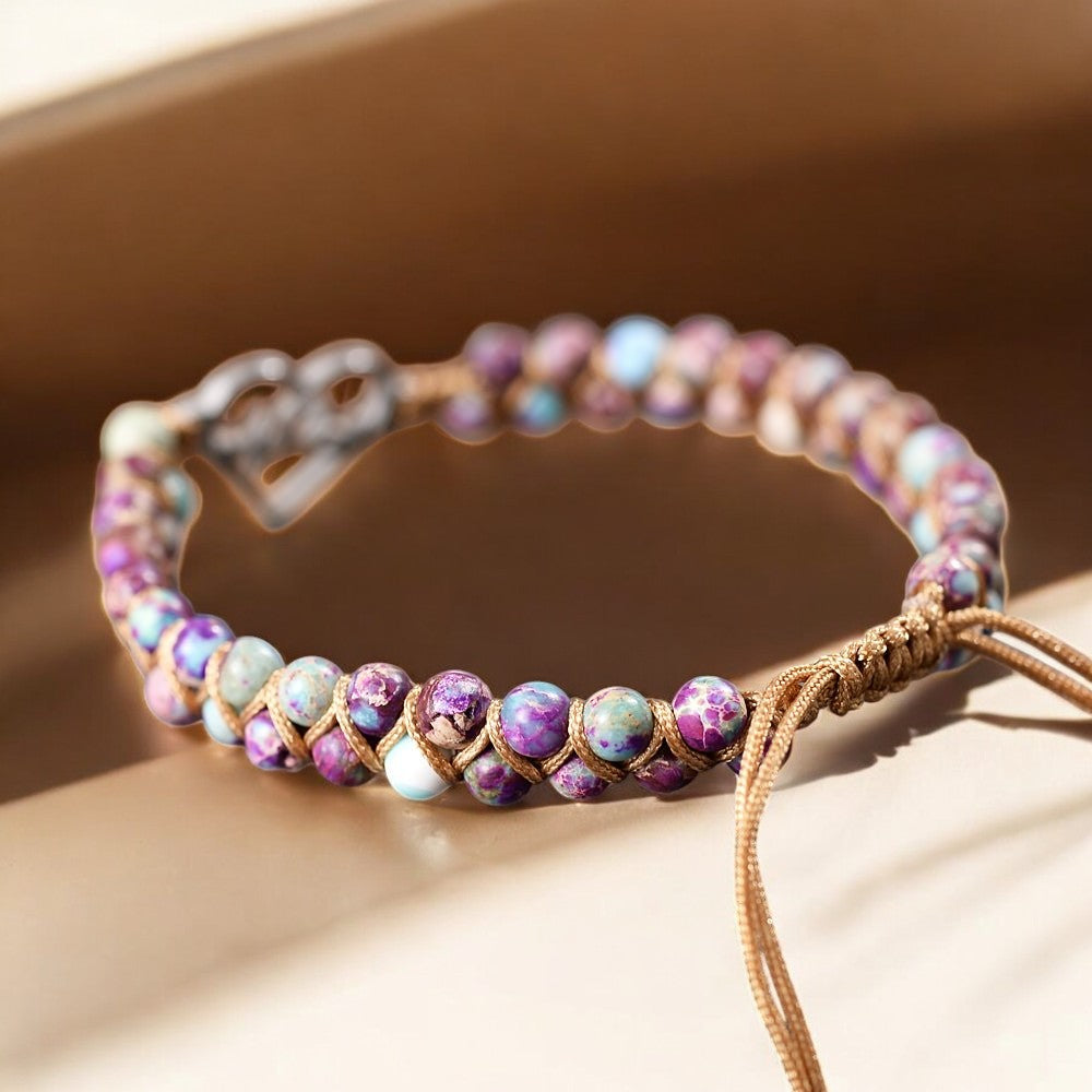 Herzschlag-Amulett Heilungsarmband