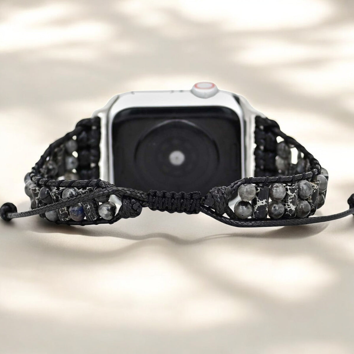 Herren Labradorit Active Apple Watch Armband