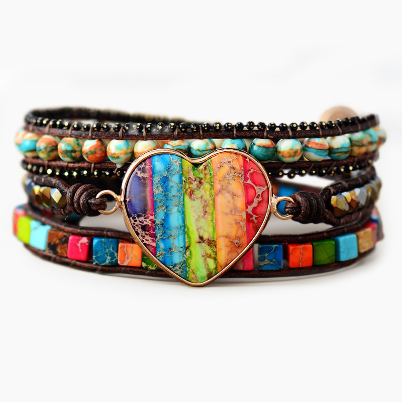 Chakra Mondlicht Schutz Wickelarmband