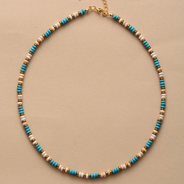 Beaded Harmony Choker Necklace - Cape Diablo