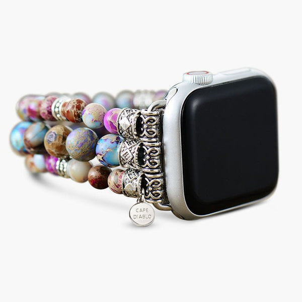 Bracelet Apple Watch Intense Jasper Stretch