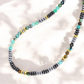 Collier en acier pour homme Steel Tide