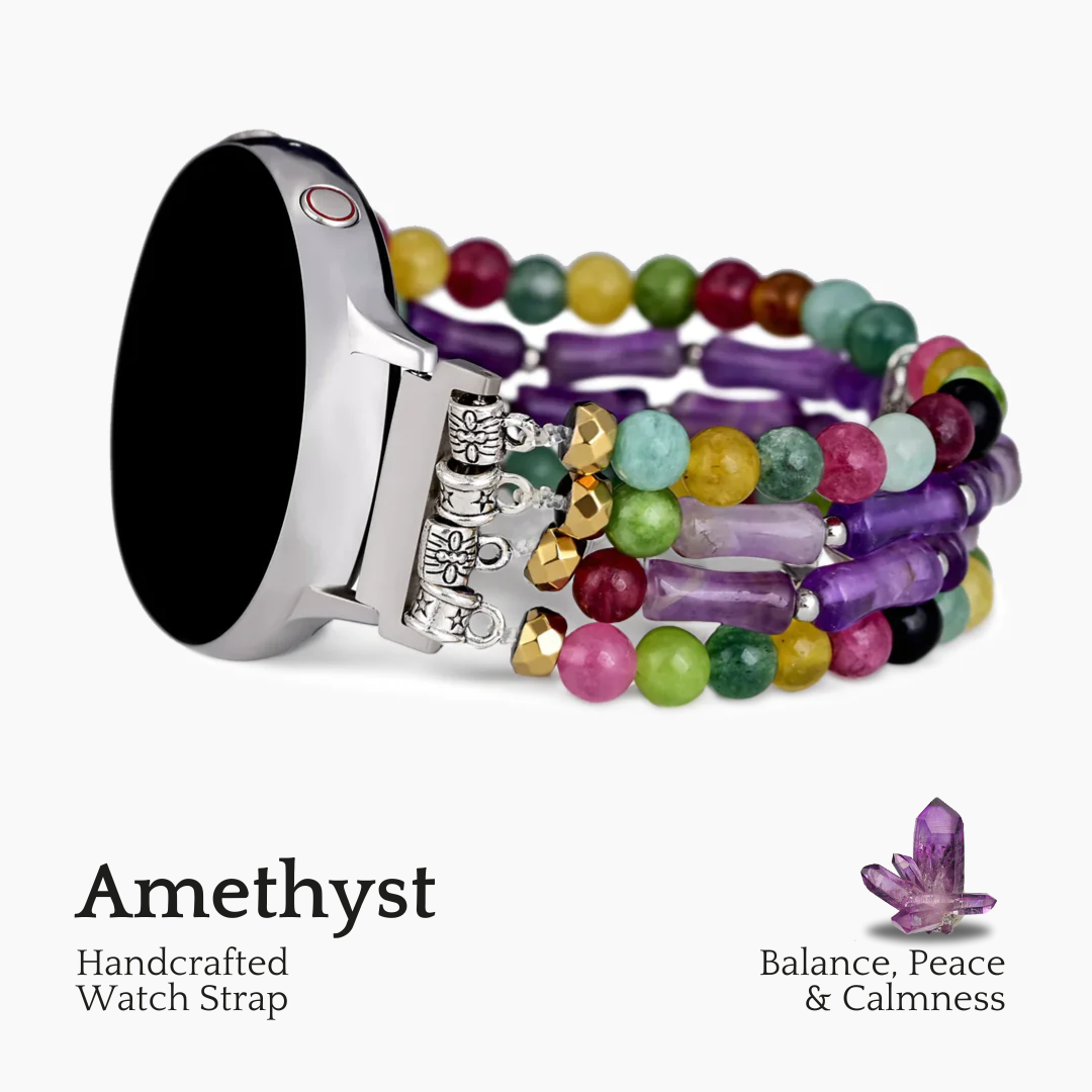 Mosaik-Amethyst-Samsung-Galaxy-Stretch-Apple-Watch-Armband 