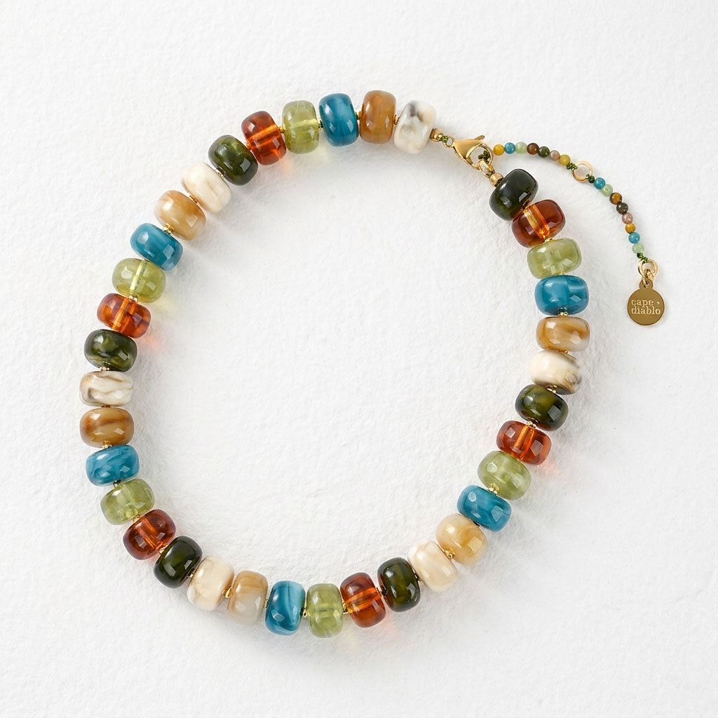 Stoere herfstkustketting