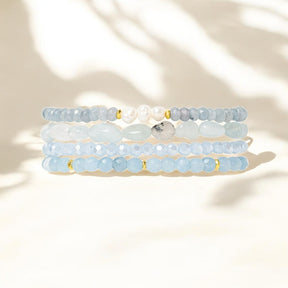Aquamarin Jade Gelassenheit Apple Watch Armband