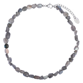 Collier Harmonie en Pierre de Labradorite