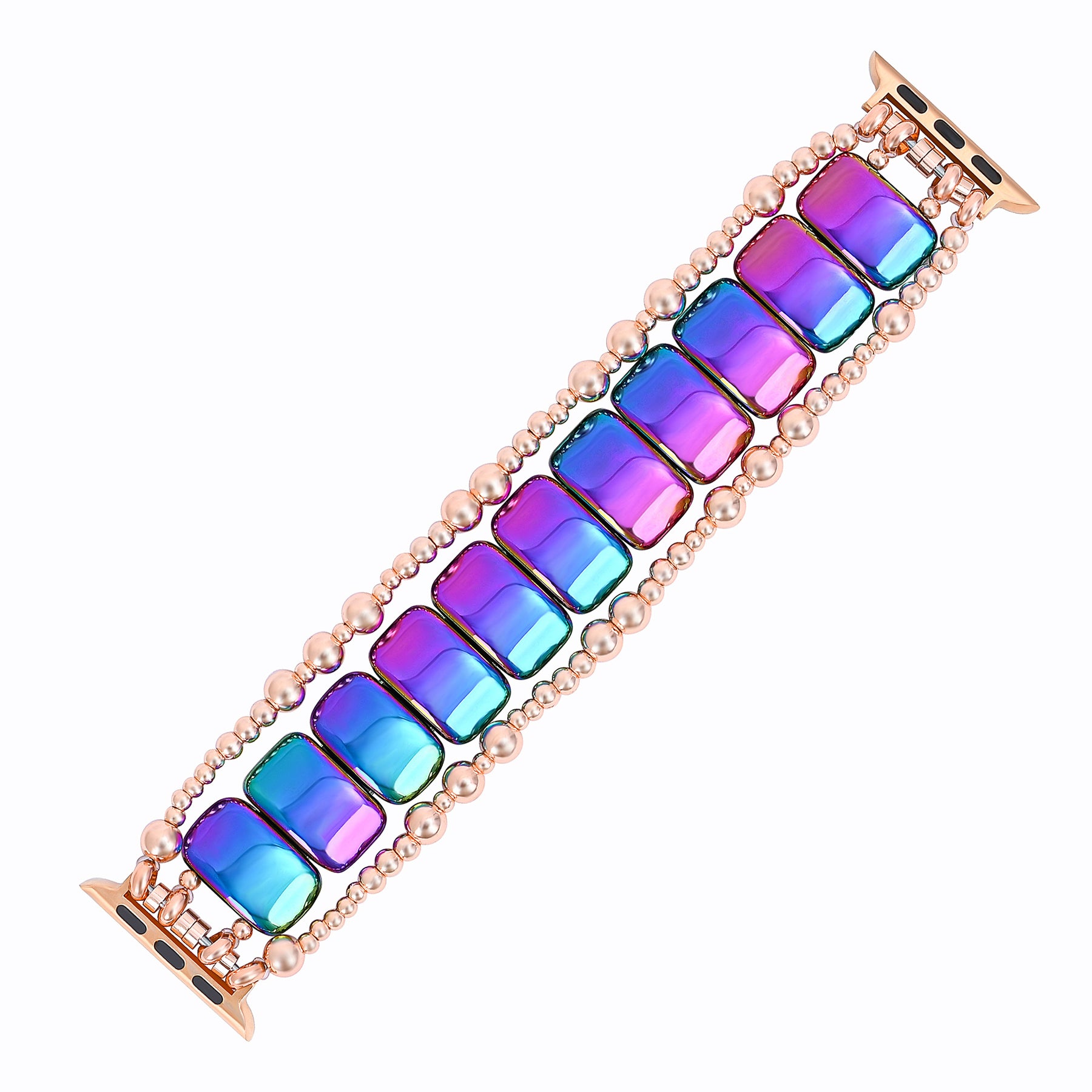 Bracelet extensible Rose Euphorie pour Apple Watch