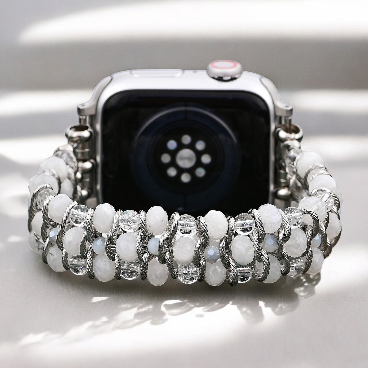 Moon Mirage Geflochtenes Stretch Apple Watch Armband