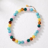 Chunky tropische kralenketting