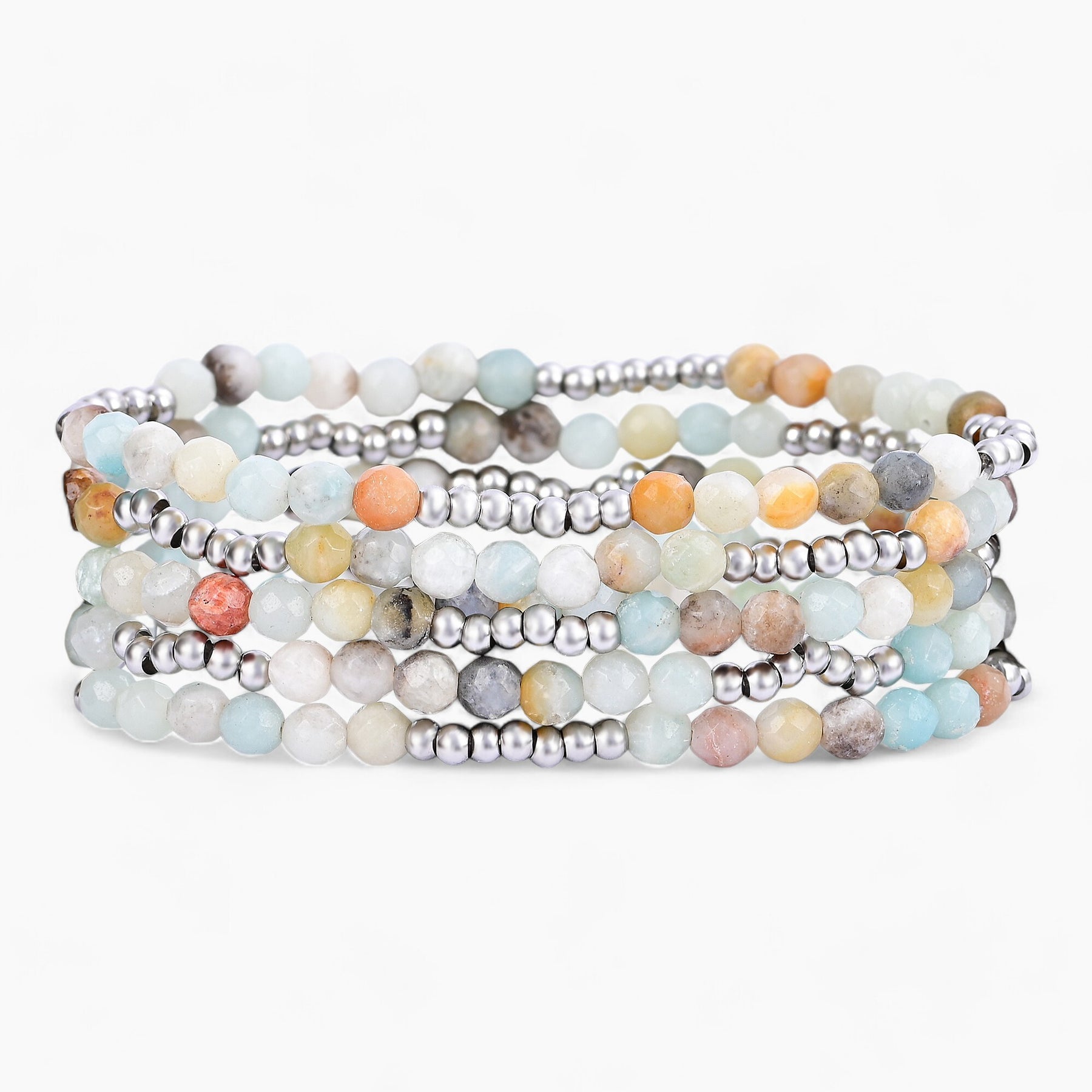 Amazoniet liefde bescherming armband