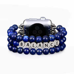 Bracelet Apple Watch Inspiration Balance Lapis Lazuli