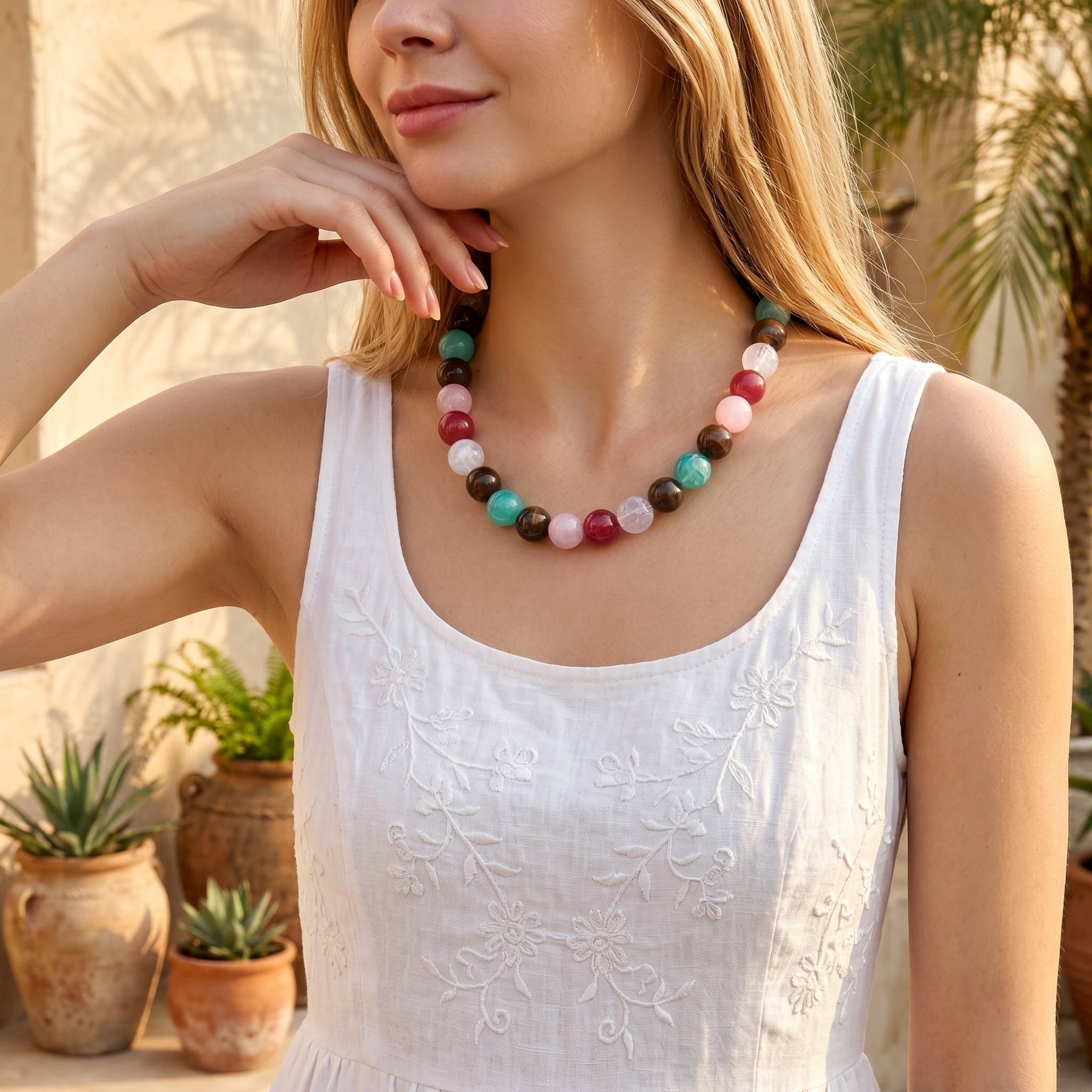 Chunky Berry kralenketting