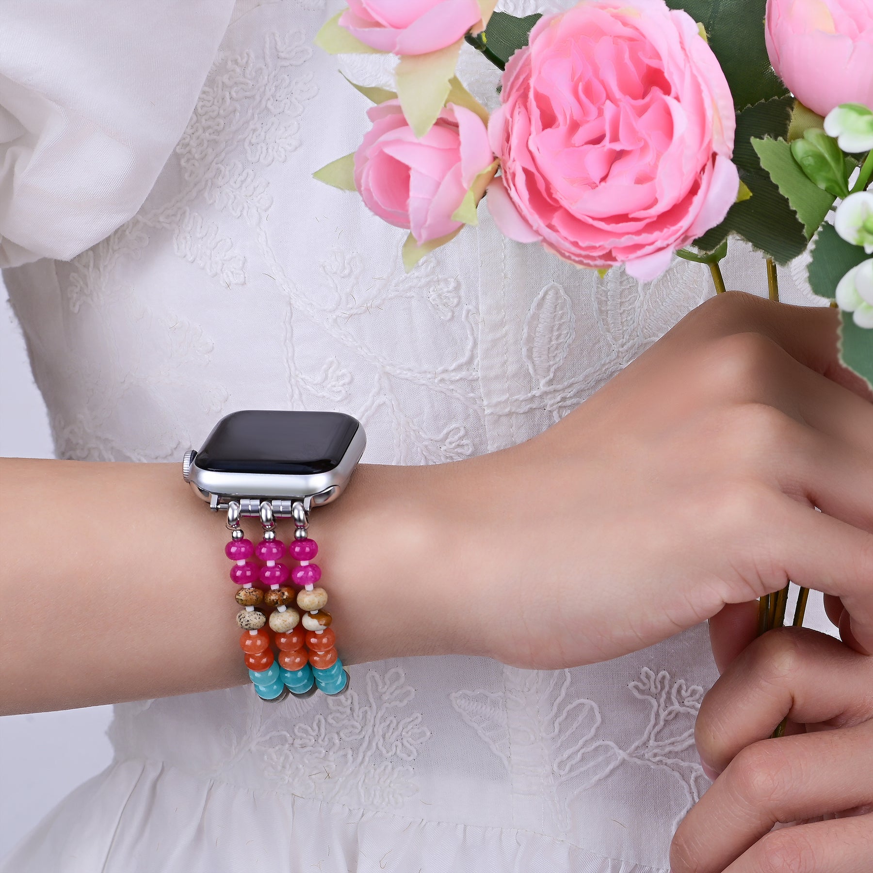 Aura Bloom Stretch Apple Watch Band