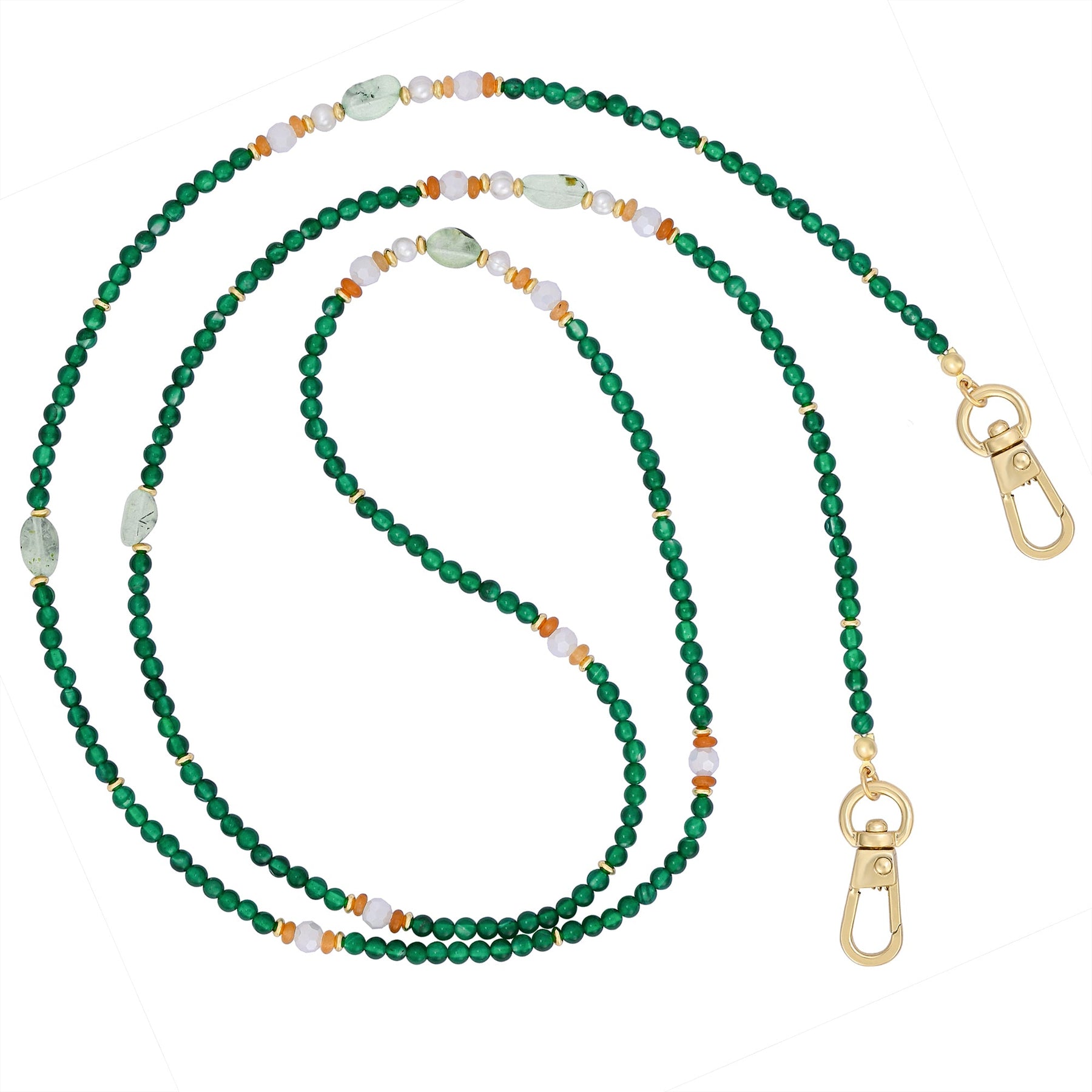 Green Agate Harmony Telefoonketting