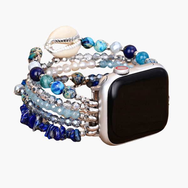 Intense Jasper Glimmer Stretch Apple Watch-band