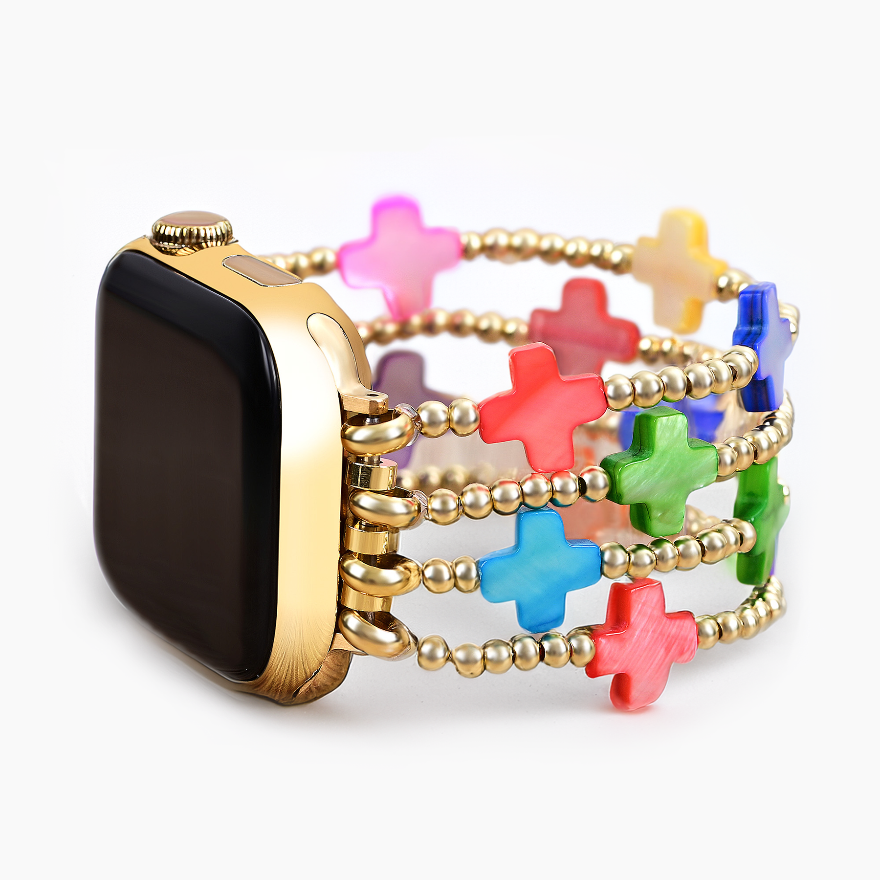 Chakra Cross Stretch Apple Watch -bandje