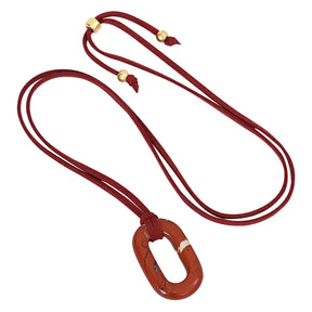 Suède Redstone Sereniteit Ketting