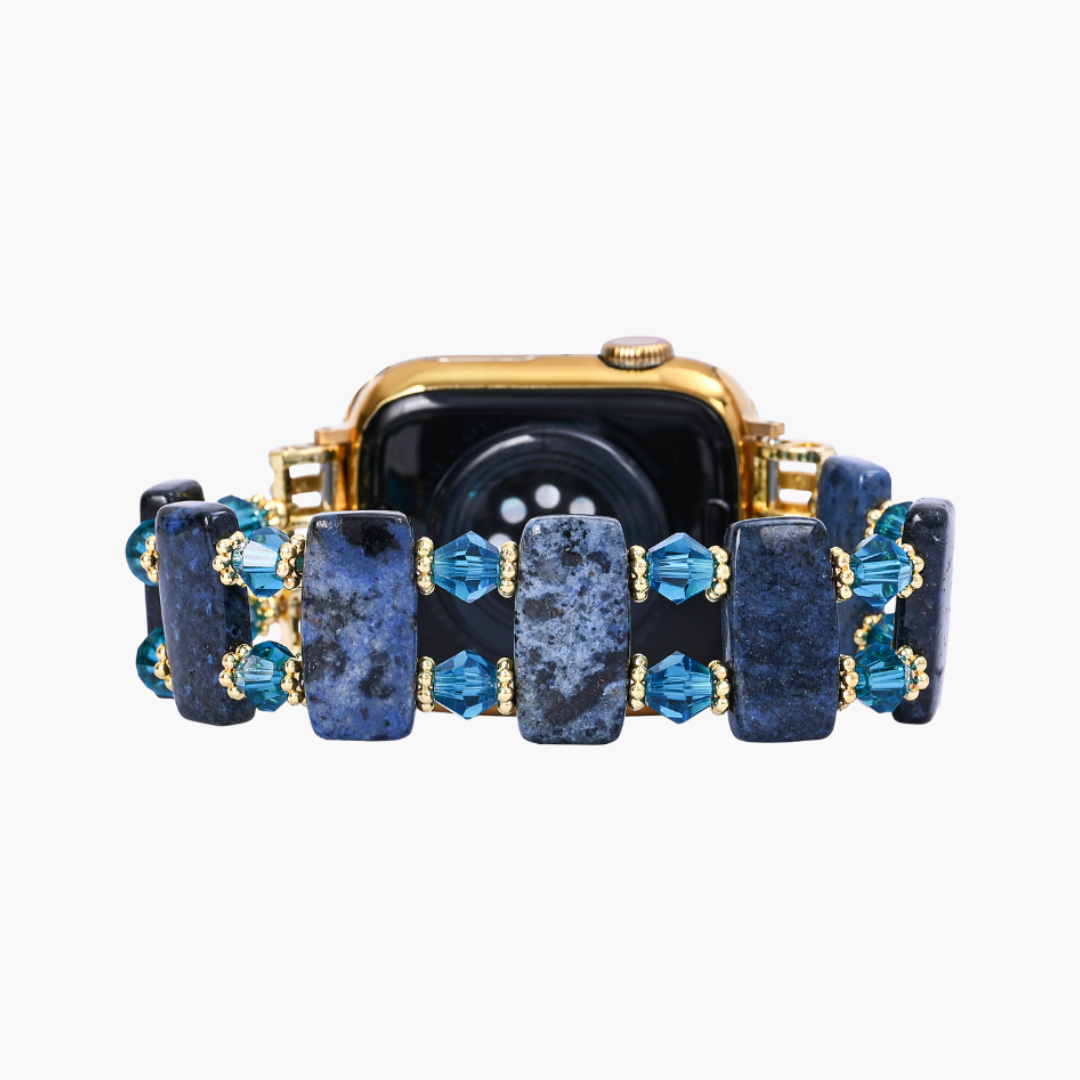 Intensives Ozean-Dämmerungs-Stretch Apple Watch Armband