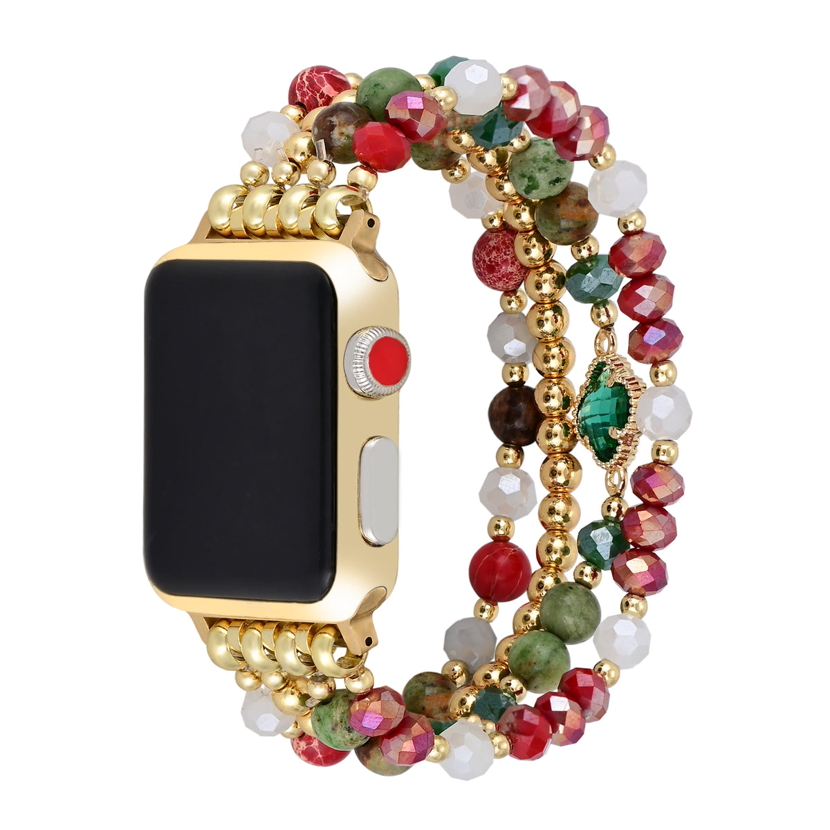 Fröhliches Filigran-Stretch-Apple Watch-Armband