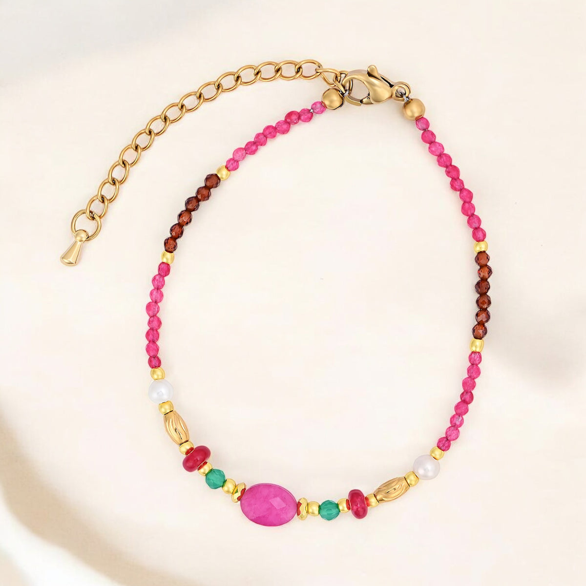 Ruby Jade Harmonie Armband