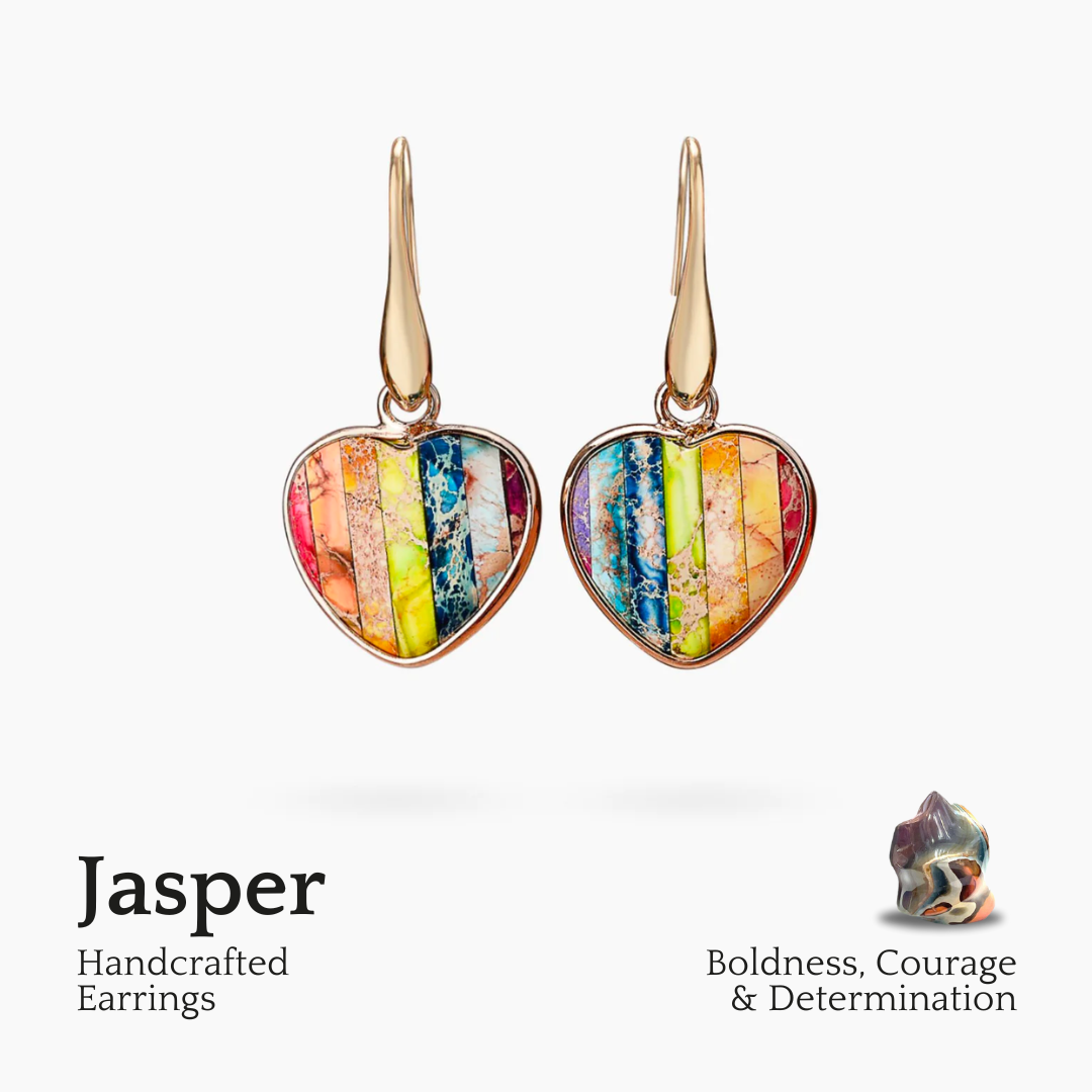 Boucles d'oreilles Énergie du Cœur Chakra