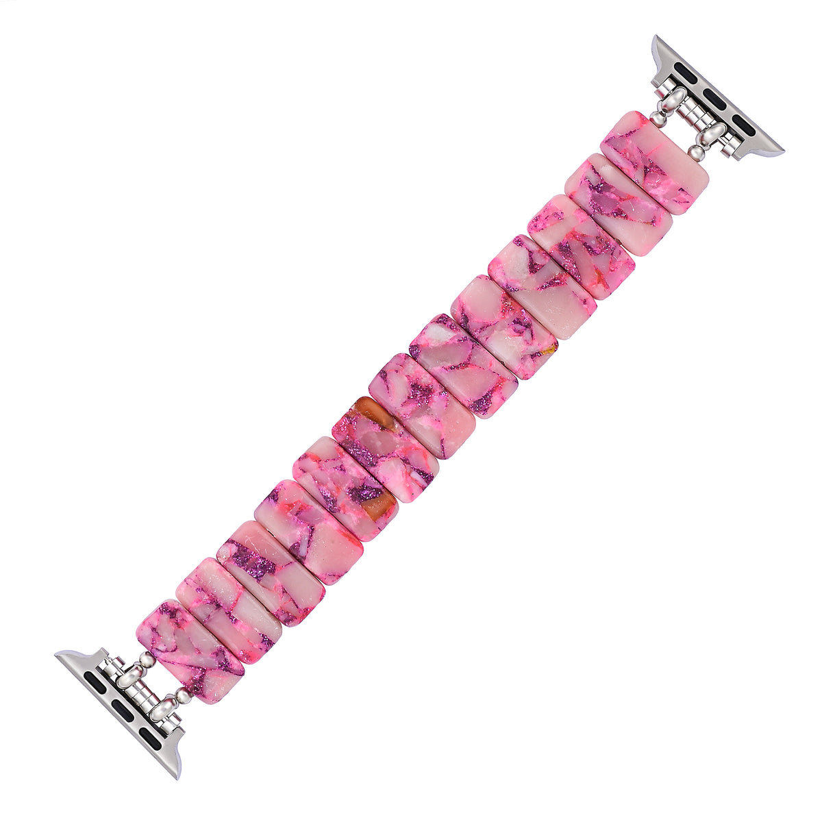 Rose Marmor Stretch Apple Watch Armband