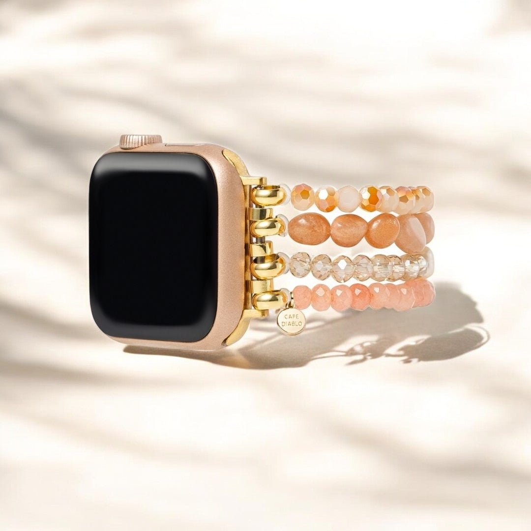 Bracelet Orange Symphony pour Apple Watch