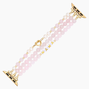 Motherly Love Rose Quartz Stretch Apple Watch Strap