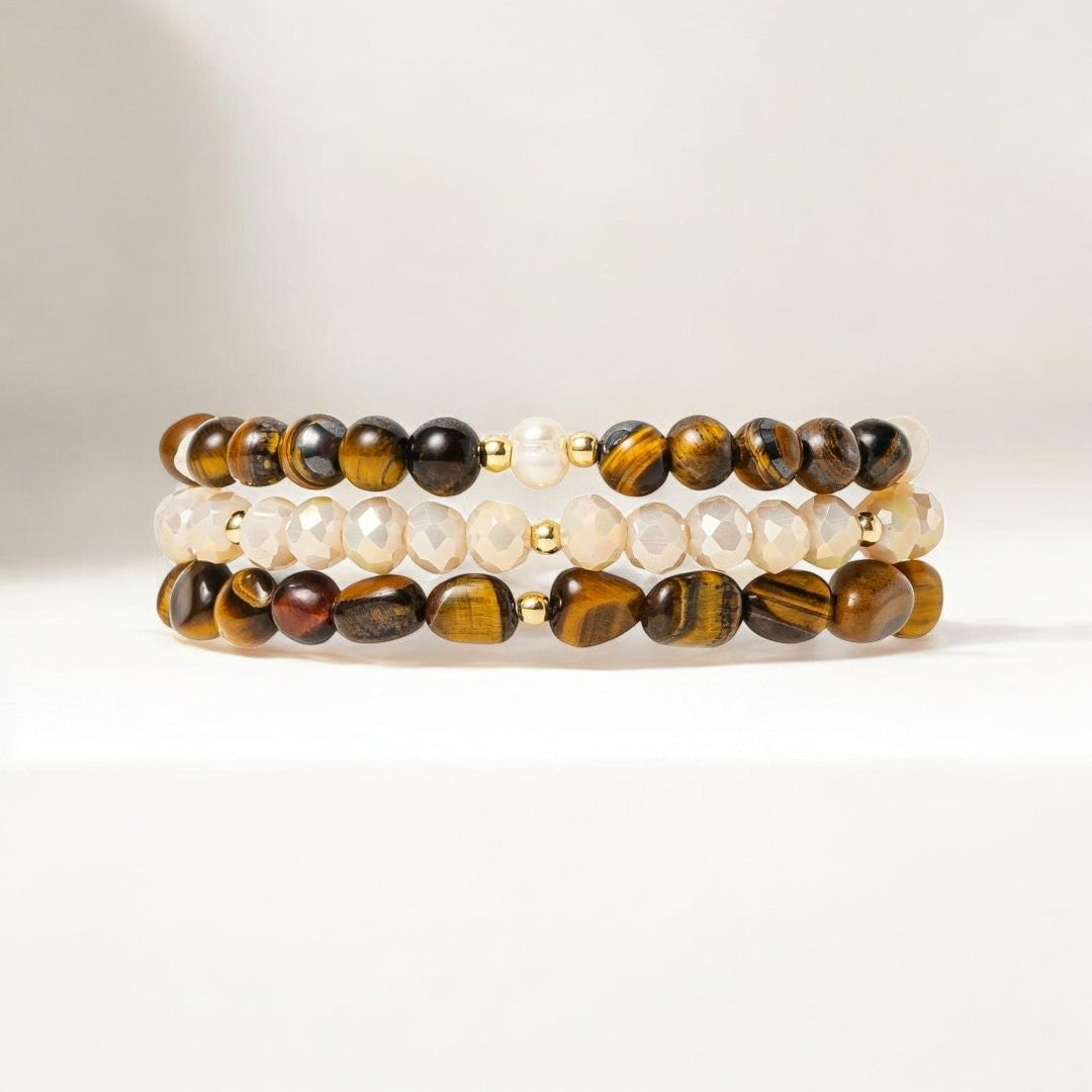 Tiger's Eye Radiance Apple Watch-band