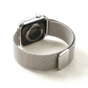Platin Stahl Luxus Apple Watch Armband