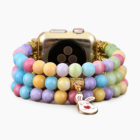 Pastel Paradise stretch Apple Watch -bandje