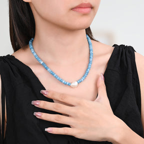 Collier de perles Jade Blossom